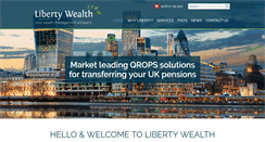 Desktop Screenshot of liberty-wealth.com